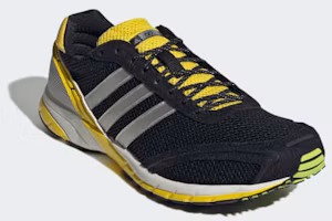 Shop (Women) Adidas Adizero Adios OG Core Black/Silver Metallic/Yellow JP7635