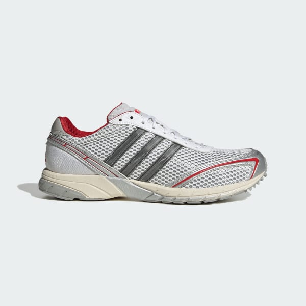 (Women) adidas Adizero Adios OG W Silver Metallic/Core Black/Better Scarlet KJ0999