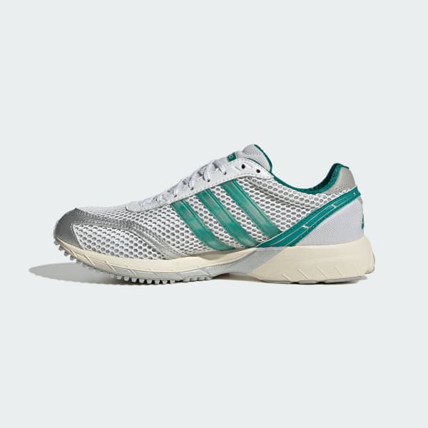 Details for (W) adidas Adizero Adios OG W 銀色/黑色/綠色 女款跑鞋 KJ1000