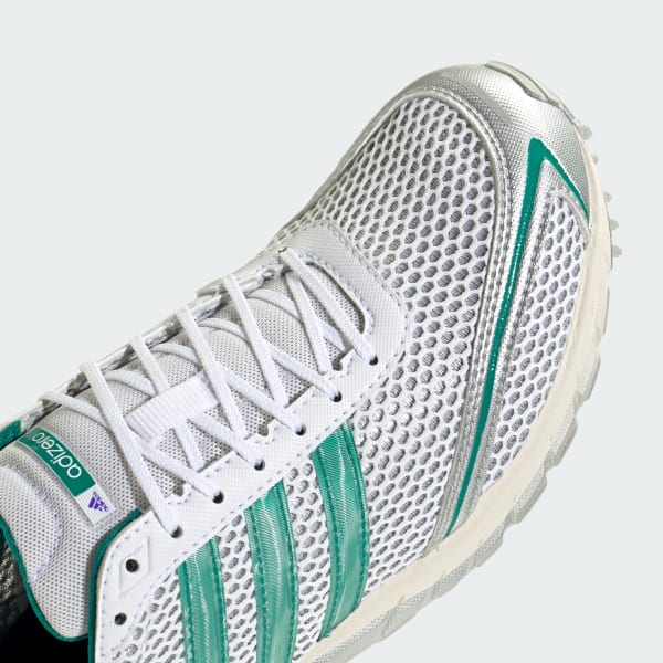 Cheap (W) adidas Adizero Adios OG W 銀色/黑色/綠色 女款跑鞋 KJ1000
