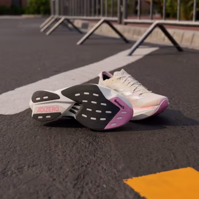 (W) adidas Adizero Adios Pro 3 'Putih Kapur' IG6425 Shop (W) adidas Adizero Adios Pro 3 'Putih Kapur' IG6425