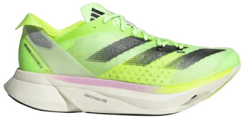 (Women) adidas Adizero Adios Pro 3 'Lucid Lemon' IG6429 Shop (Women) adidas Adizero Adios Pro 3 'Lucid Lemon' IG6429