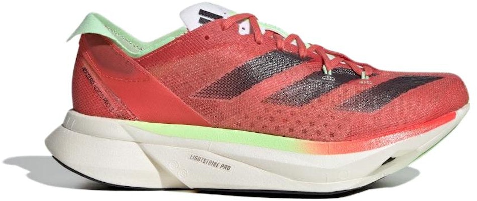 阿迪達斯 Adizero Adios Pro 3 減震耐磨 低幫 跑步鞋 女款 紅色 Order 阿迪達斯 Adizero Adios Pro 3 減震耐磨 低幫 跑步鞋 女款 紅色