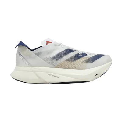 (W) adidas Adizero Adios Pro 3 'White Dark Blue'