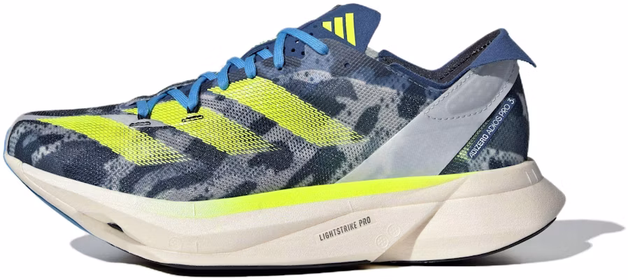 (W) 阿迪达斯 Adizero Adios Pro 3 跑鞋 蓝色 - 轻便耐用 IG6426 Buy (W) 阿迪达斯 Adizero Adios Pro 3 跑鞋 蓝色 - 轻便耐用 IG6426