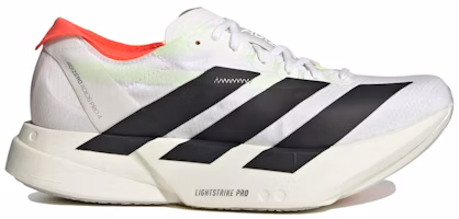 (Women) adidas Adizero Adios Pro 4 'White Black' JR1163 (Women) adidas Adizero Adios Pro 4 'White Black' JR1163