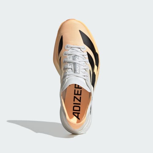 Lookbook (W) adidas Adizero Adios Pro 4 Naranja Ácido/Negro/Core Blanco KI4781