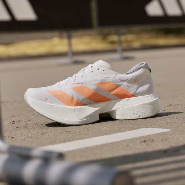 Details for (Women) Adidas Adizero Adios Pro 4 Cloud White/Beam Orange/Lucid Red JR7087