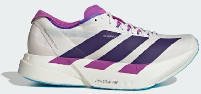 (W) Adidas Adizero Adios Pro 4 Putih Ungu Kolej Biru Muda JP6397 Buy (W) Adidas Adizero Adios Pro 4 Putih Ungu Kolej Biru Muda JP6397