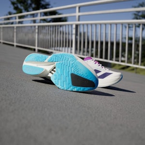 (W) Adidas Adizero Adios Pro 4 Putih Ungu Kolej Biru Muda JP6397 Shop (W) Adidas Adizero Adios Pro 4 Putih Ungu Kolej Biru Muda JP6397