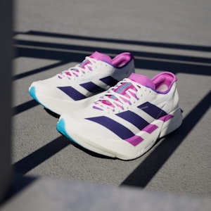 (W) Adidas Adizero Adios Pro 4 Putih Ungu Kolej Biru Muda JP6397 Cheap (W) Adidas Adizero Adios Pro 4 Putih Ungu Kolej Biru Muda JP6397