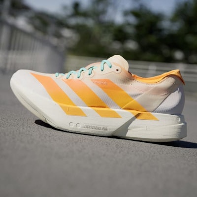 (Women) Adidas Adizero Adios Pro 4 Crystal Sand/Flash Orange/Flash Aqua JR1241 Sizing (Women) Adidas Adizero Adios Pro 4 Crystal Sand/Flash Orange/Flash Aqua JR1241