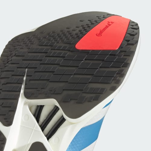 Sizing (W) adidas Adizero Adios Pro 4 Blanco/Rojo/Azul Claro KH7344