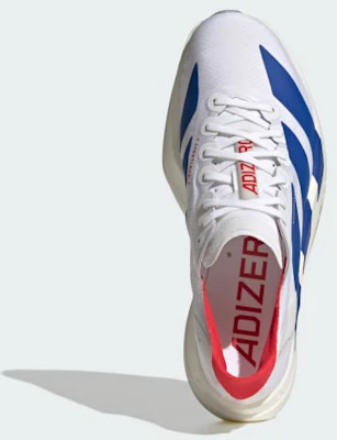 (Women) adidas Adizero Adios Pro 4 Running Shoes Cloud White/Royal Blue/Pure Ruby JQ1691 Order (Women) adidas Adizero Adios Pro 4 Running Shoes Cloud White/Royal Blue/Pure Ruby JQ1691