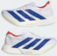 Sizing (Women) adidas Adizero Adios Pro 4 Running Shoes Cloud White/Royal Blue/Pure Ruby JQ1691