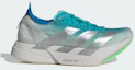 Buy (Women) adidas Adizero Adios Pro 4 Running Shoes Hi-Res Aqua/Matte Silver/Grey One JS2580
