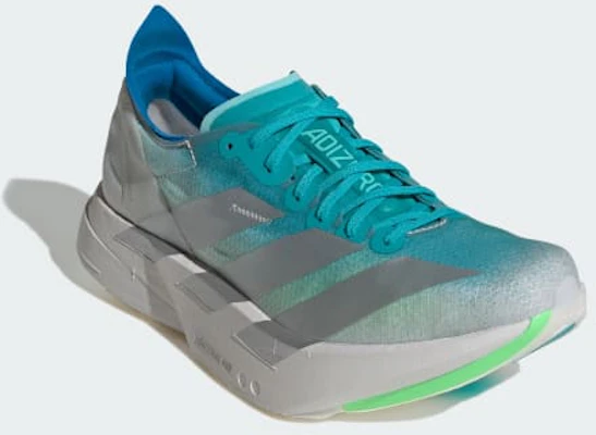 (Women) adidas Adizero Adios Pro 4 Running Shoes Hi-Res Aqua/Matte Silver/Grey One JS2580 Shop (Women) adidas Adizero Adios Pro 4 Running Shoes Hi-Res Aqua/Matte Silver/Grey One JS2580