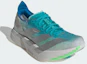 Shop (Women) adidas Adizero Adios Pro 4 Running Shoes Hi-Res Aqua/Matte Silver/Grey One JS2580