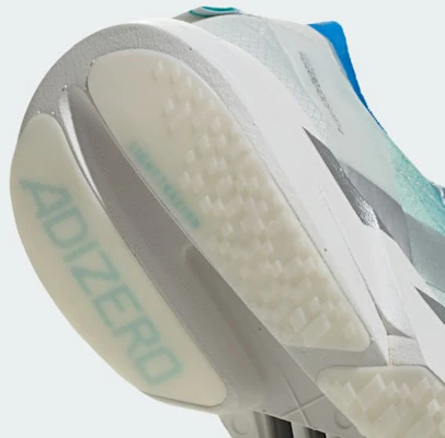 (Women) adidas Adizero Adios Pro 4 Running Shoes Hi-Res Aqua/Matte Silver/Grey One JS2580 Cheap (Women) adidas Adizero Adios Pro 4 Running Shoes Hi-Res Aqua/Matte Silver/Grey One JS2580