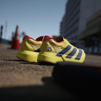 (W) Adidas Adizero Adios Pro 4 跑鞋 蔚藍/純硫黃/亮紅 JR6358 Details for (W) Adidas Adizero Adios Pro 4 跑鞋 蔚藍/純硫黃/亮紅 JR6358