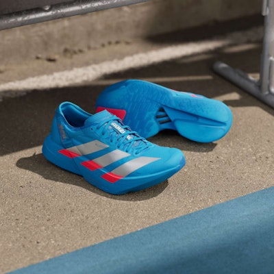 (Women) Adidas Adizero Adios Pro 4 Running Shoes Solar Blue/Silver Metallic/Lucid Red JR4797 Cheap (Women) Adidas Adizero Adios Pro 4 Running Shoes Solar Blue/Silver Metallic/Lucid Red JR4797