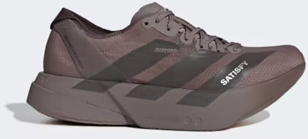 Shop (W) adidas Adizero Adios Pro 4 W Satisfy Marrón/Aurora Café Met/Aurora Café KH8445