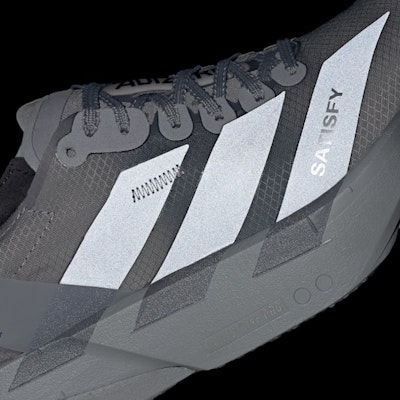 (W) adidas Adizero Adios Pro 4 W Satisfy Negro/Metálico Noche/Gris Cinco KH8443 6