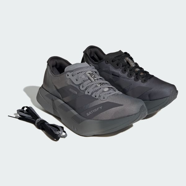Purchase (W) adidas Adizero Adios Pro 4 W Satisfy Negro/Metálico Noche/Gris Cinco KH8443