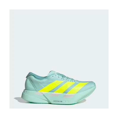 (W) Adidas Adizero Adios Pro 4 Semi Flash Aqua/Lucid Lemon/Mint Ton