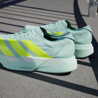 (W) Adidas Adizero Adios Pro 4 Aqua/Lemon/Mint Ton Flash JR1243 2