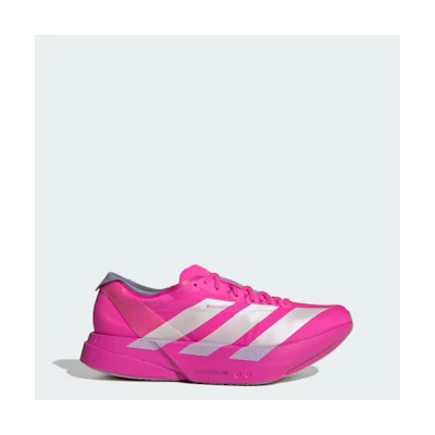 (W) Adidas Adizero Adios Pro 4 Shock Pink/Zero Metalic/Aurora Plum