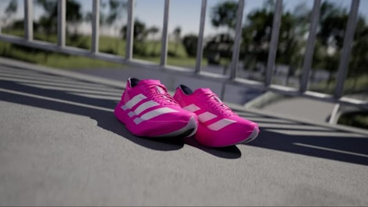 (W) Adidas Adizero Adios Pro 4 Rosa Impacto/Metalizado/Aurora Ciruela. JR1242 Order (W) Adidas Adizero Adios Pro 4 Rosa Impacto/Metalizado/Aurora Ciruela. JR1242