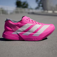 Shop (W) Adidas Adizero Adios Pro 4 Rosa Impacto/Metalizado/Aurora Ciruela. JR1242