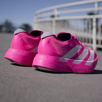 Sizing (W) Adidas Adizero Adios Pro 4 Rosa Impacto/Metalizado/Aurora Ciruela. JR1242
