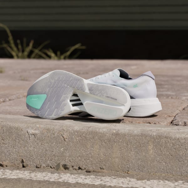 Shop (W) Adidas Adizero Adios Pro 4 Putih/Iron Metallic/Pulse Mint KI1471