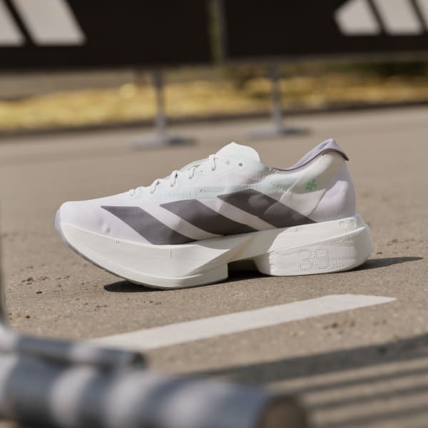 Sizing (W) Adidas Adizero Adios Pro 4 Putih/Iron Metallic/Pulse Mint KI1471