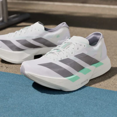 (W) Adidas Adizero Adios Pro 4 Putih/Iron Metallic/Pulse Mint KI1471 1
