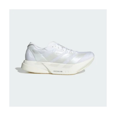 (W) Adidas Adizero Adios Pro 4 Sneakers Cloud White/Zero Metalic/Crystal White
