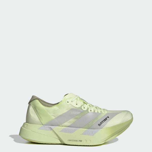 Order (W) adidas Adizero Adios Pro 4 W Satisfy Hijau Tent/Perak/ Lime Magic KH8444