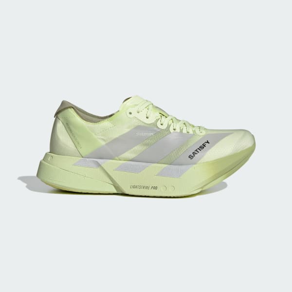Lookbook (W) adidas Adizero Adios Pro 4 W Satisfy Hijau Tent/Perak/ Lime Magic KH8444