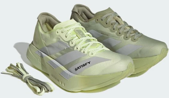 (W) adidas Adizero Adios Pro 4 W Satisfy Hijau Tent/Perak/ Lime Magic KH8444 Shop (W) adidas Adizero Adios Pro 4 W Satisfy Hijau Tent/Perak/ Lime Magic KH8444