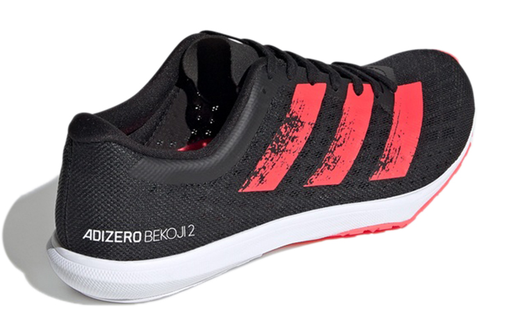 (W) adidas Adizero Bekoji 2 'Black Red' 圖 4
