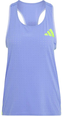 (Women) adidas Adizero Blue Running Tank Top - Soft, Breathable, Comfortable. IT4561 Buy (Women) adidas Adizero Blue Running Tank Top - Soft, Breathable, Comfortable. IT4561