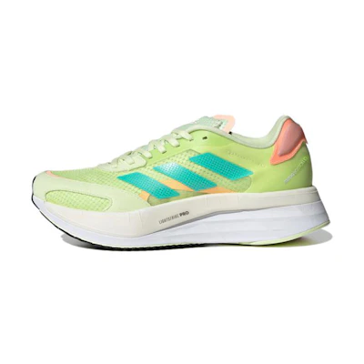 (W) adidas Adizero Boston 10 'Almost Lime Mint Rush'