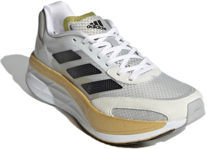 (W) adidas Adizero Boston 10 TME 'Blanco Oro Metálico' GV7716 Lookbook (W) adidas Adizero Boston 10 TME 'Blanco Oro Metálico' GV7716