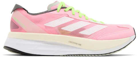(Women) adidas Adizero Boston 11 'Beam Pink Beam Green' GX6656 (Women) adidas Adizero Boston 11 'Beam Pink Beam Green' GX6656