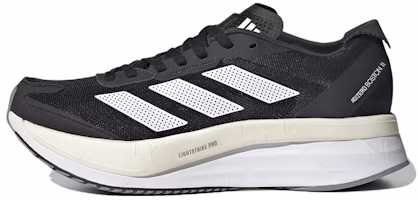 (Women) adidas Adizero Boston 11 'Black White' GX6657 (Women) adidas Adizero Boston 11 'Black White' GX6657