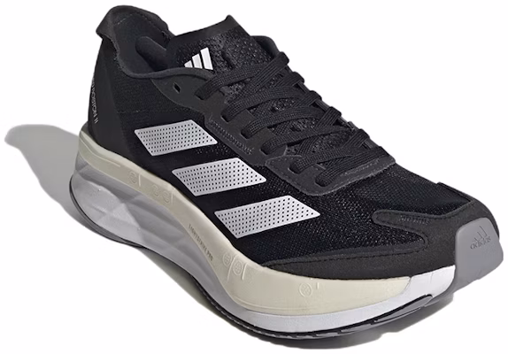 (Women) adidas Adizero Boston 11 'Black White' GX6657 Lookbook (Women) adidas Adizero Boston 11 'Black White' GX6657