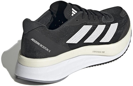 (W) adidas Adizero Boston 11 'Hitam Putih' GX6657 Shop (W) adidas Adizero Boston 11 'Hitam Putih' GX6657