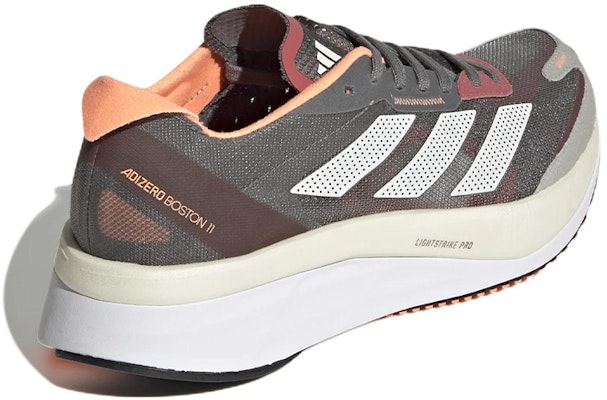 (Women) adidas Adizero Boston 11 'Grey Beam Orange' GY8406 Shop (Women) adidas Adizero Boston 11 'Grey Beam Orange' GY8406